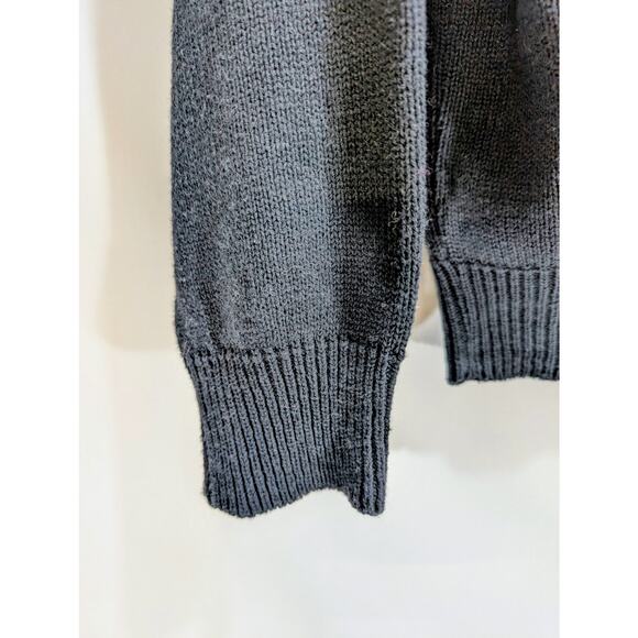 Vintage Talk of the Walk Atlantic City 100% Cotton Sweater Suede Appliqué S - Picture 5 of 8